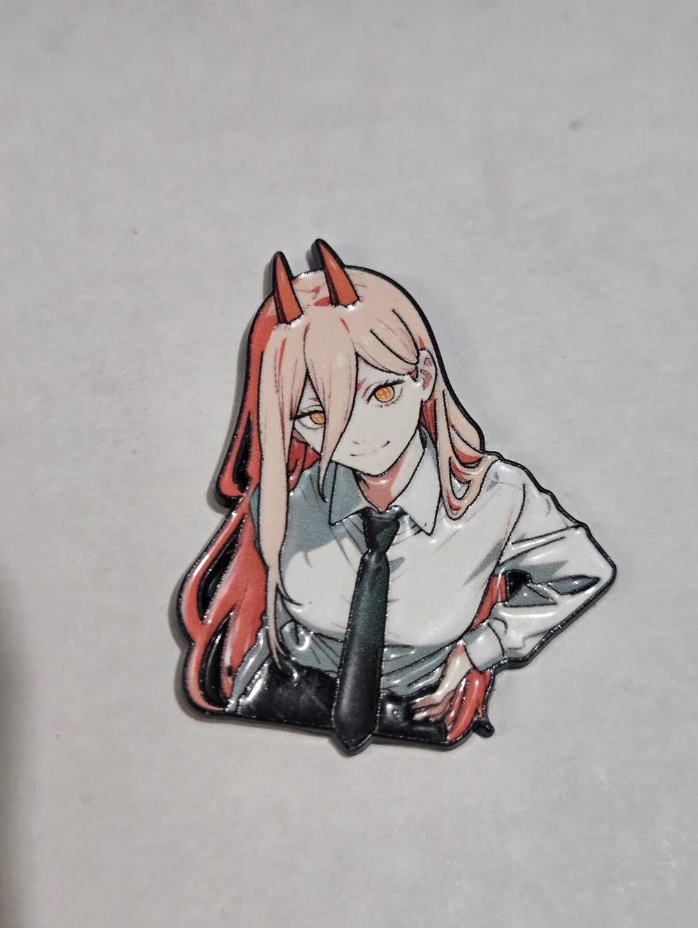 Power From Anime Chainsaw Man Enamel Pin